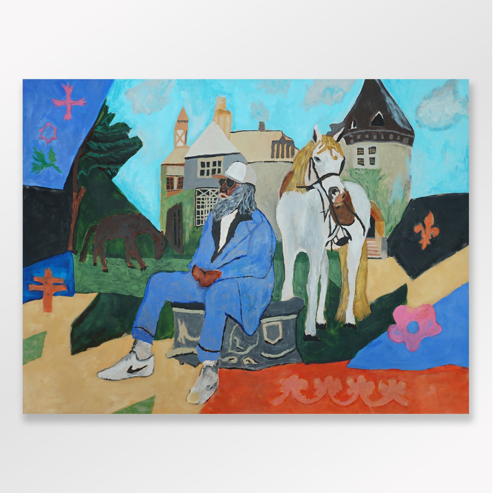 The guardian of the london calvary horses