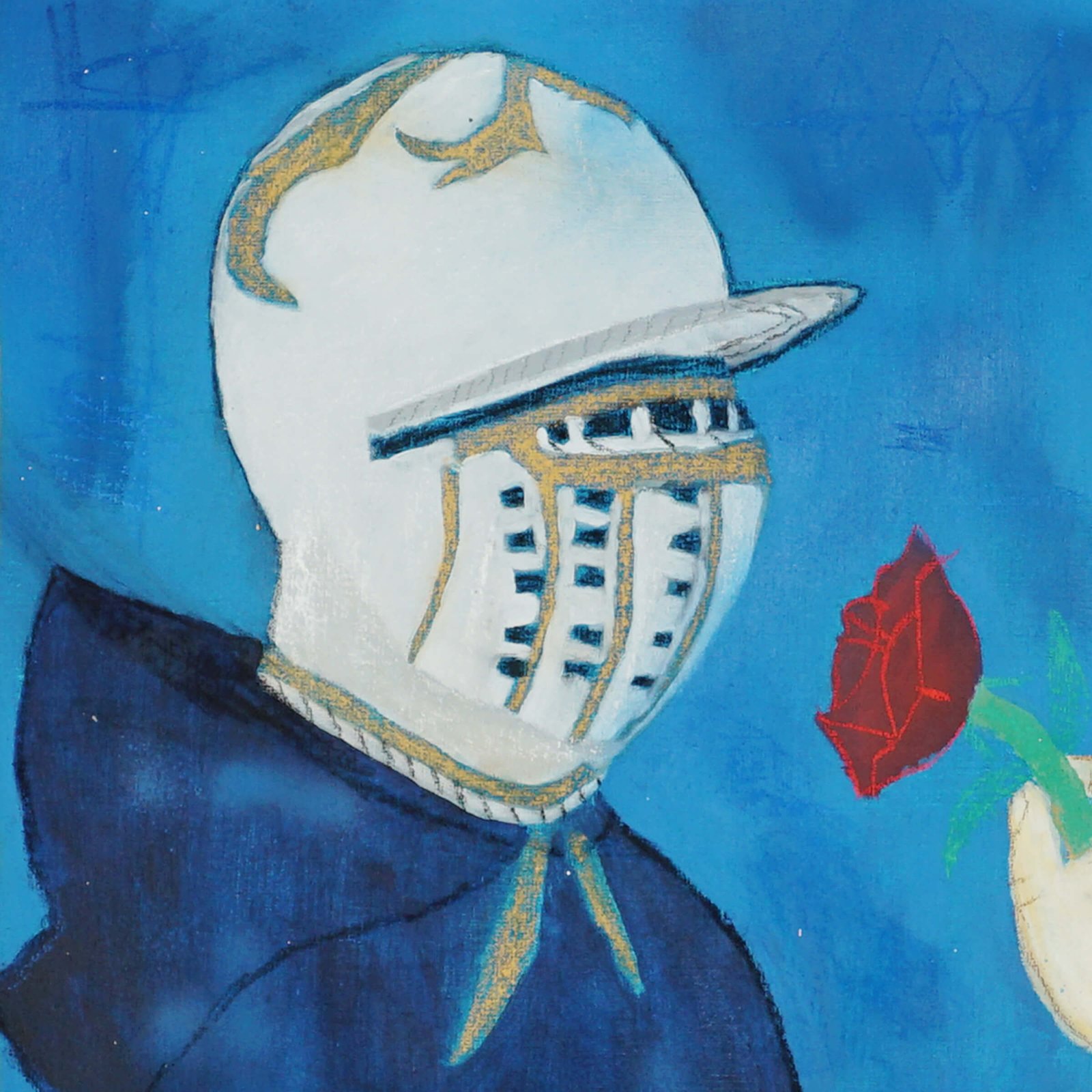 The rose in the fog view 3